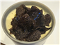 mash, chicken offal and truffle side dish